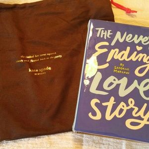 NWT Kate Spade book clutch